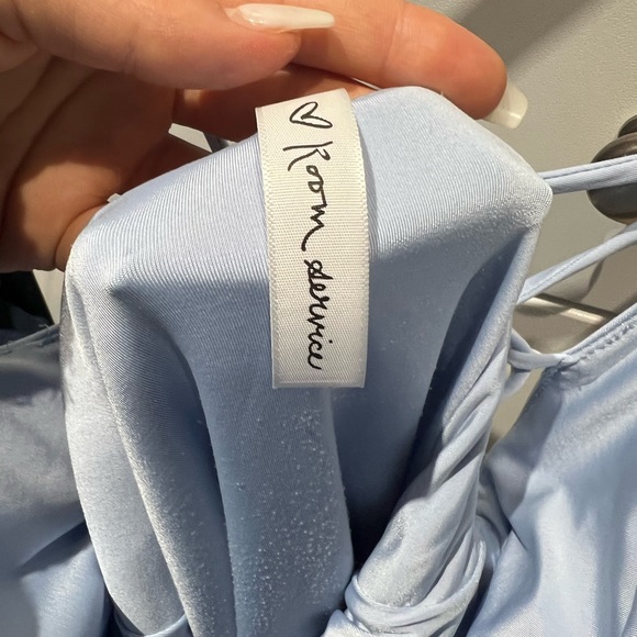 Blue mini dress - Picture 2 of 4